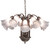 Gray 12 Light Chandelier in Mahogany Bronze (57|251601)