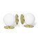 Grant Bookends in White (400|20-1420WT)