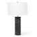Noir One Light Table Lamp in Natural Stone (400|13-1586)