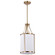 Easton One Light Pendant in Burnished Brass (72|60-7961)
