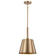 Alexis One Light Pendant in Burnished Brass / Gold (72|60-7939)