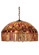 Tiffany Candice Six Light Pendant in Mahogany Bronze (57|111695)