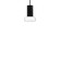 Mushroom Light Guide LED Pendant in Matte Black (326|SP-LGD-MU-02-BL-30K-3W-SP5)