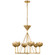 Alberto LED Chandelier in Antique-Burnished Brass (268|JN 5007AB)