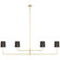 Go Lightly LED Chandelier in Soft Brass (268|BBL 5087SB-BZ)