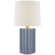 Lakepoint LED Table Lamp in Polar Blue Crackle (268|BBL 3634PBC-L)