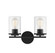 Marshall Two Light Bath Bar in Matte Black (51|8-8020-2-BK) Marshall Two Light Bath Bar in Matte Black (51|8-8020-2-BK)