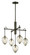 Brixton Five Light Chandelier in Graphite (67|F6206-GRA/BCR)