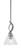 Cavella One Light Mini Pendant in Graphite (200|3901-GP-306)
