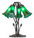 Green Five Light Table Lamp in Mahogany Bronze (57|262219)