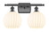 Ballston LED Bath Vanity in Oil Rubbed Bronze (405|516-2W-OB-G1217-8WV)