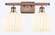 Ballston LED Bath Vanity in Antique Copper (405|516-2W-AC-G1217-8WV)