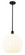 Ballston LED Pendant in Matte Black (405|516-1S-BK-G1217-14WV)