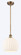 Ballston LED Mini Pendant in Brushed Brass (405|516-1S-BB-G1217-10WV)