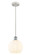 Ballston LED Mini Pendant in White Polished Chrome (405|516-1P-WPC-G1217-8WV)