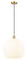 Ballston LED Pendant in Satin Gold (405|516-1P-SG-G1217-14WV)
