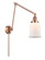 Franklin Restoration One Light Swing Arm in Antique Copper (405|238-AC-G181)
