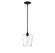 Octave One Light Pendant in Black (51|7-4036-1-BK)