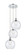 Ballston LED Pendant in Polished Chrome (405|113B-3P-PC-G124-10)