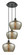 Ballston Three Light Pendant in Matte Black (405|113B-3P-BK-G96-L)