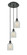 Ballston LED Pendant in Matte Black (405|113B-3P-BK-G2511)