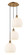 Ballston LED Pendant in Brushed Brass (405|113B-3P-BB-G1217-10WV)