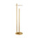 Fielle LED Floor Lamp in Natural Brass (182|KWFL21927NB)
