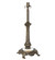 Rope One Light Table Base in Antique Brass (57|268955)