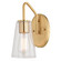 Beverly One Light Vanity in Muted Brass (63|W0443)