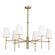 Southern Living Six Light Chandelier in Natural Brass (400|16-1431)