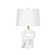 Jacob One Light Table Lamp in White (400|13-1639)