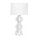 Jacob One Light Table Lamp in White (400|13-1632)
