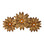 Alithea Collection Three Light Wall Sconce in Antique Brass (142|5000-0245)