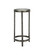 Acea Collection Drinks Table in Graphite/Clear (142|4000-0155)