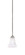 Zilo One Light Mini Pendant in Graphite (200|560-GP-729)