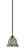 Zilo One Light Mini Pendant in Dark Granite (200|560-DG-9965)