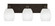 Edge Three Light Bath Bar in Espresso (200|1163-ES-615)