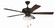 Eos Clear 4 Light 52''Ceiling Fan in Espresso (46|ECF104ESP5-ESPWLN)