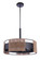 Kensey Six Light Pendant in Flat Black (46|59096-FB)