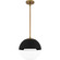 Quoizel Piccolo Pendant One Light Mini Pendant in Weathered Brass (10|QPP6191WS)