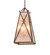 North Star Four Light Pendant in Coffee Bean & Cortez Gold (57|267162)