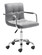 Kerry Office Chair in Gray, Chrome (339|101943)