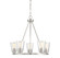 Calhoun Five Light Chandelier in Satin Nickel (51|1-1021-5-SN)