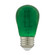 Light Bulb in Transparent Green (230|S8024)