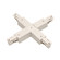 W Track Track Connector in White (34|WXC-WT)