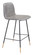 Var Counter Chair in Gray, Black, Gold (339|101896)