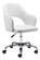 Planner Office Chair in White, Chrome (339|101834)