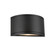 Tube LED Wall Light in Black (34|WS-W2609-BK)