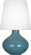 June One Light Table Lamp in Steel Blue Glazed Ceramic (165|OB993)