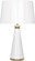 Pearl One Light Table Lamp in Lily Lacquered Paint w/Modern Brass (165|LY44)